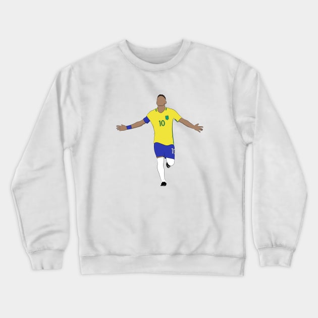 Neymar Crewneck Sweatshirt by SickSticksCo